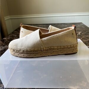 SOLD - Circus by Sam Edelman - Beige Canvas Espadrille Flats